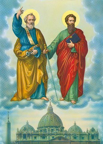 historia apostol pedro y apostol pablo